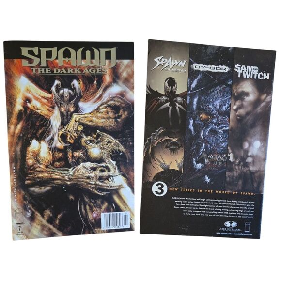 Spawn The Dark Ages Comic Book Set Of 3 1999 - Picture 3 of 8